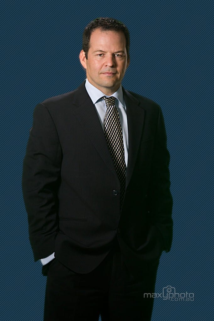 Corporate Portrait Headshot – MaxyPhoto - Scott Maxworthy Photography Professional corporate headshot of a Sydney executive by MaxyPhoto.