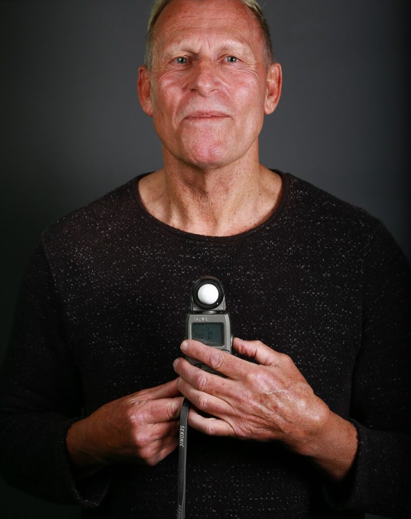 Great to have old Shire mate @paulriley59 in the studio yesterday to shoot some actor and model headshots for his @royallemodelling portfolio. The studio lighting setup was a simple four-point - a 12-inch softbox for the main, a beauty dish as fill, a small LED for the rim and a feathered spotlight on the dropdown background to give a graduated background effect. Final pics later. . . . #portraitphotography #model #modeling #actor #headshot #portrait #man #lookbook #sydneymodel #canonphotography #sydney